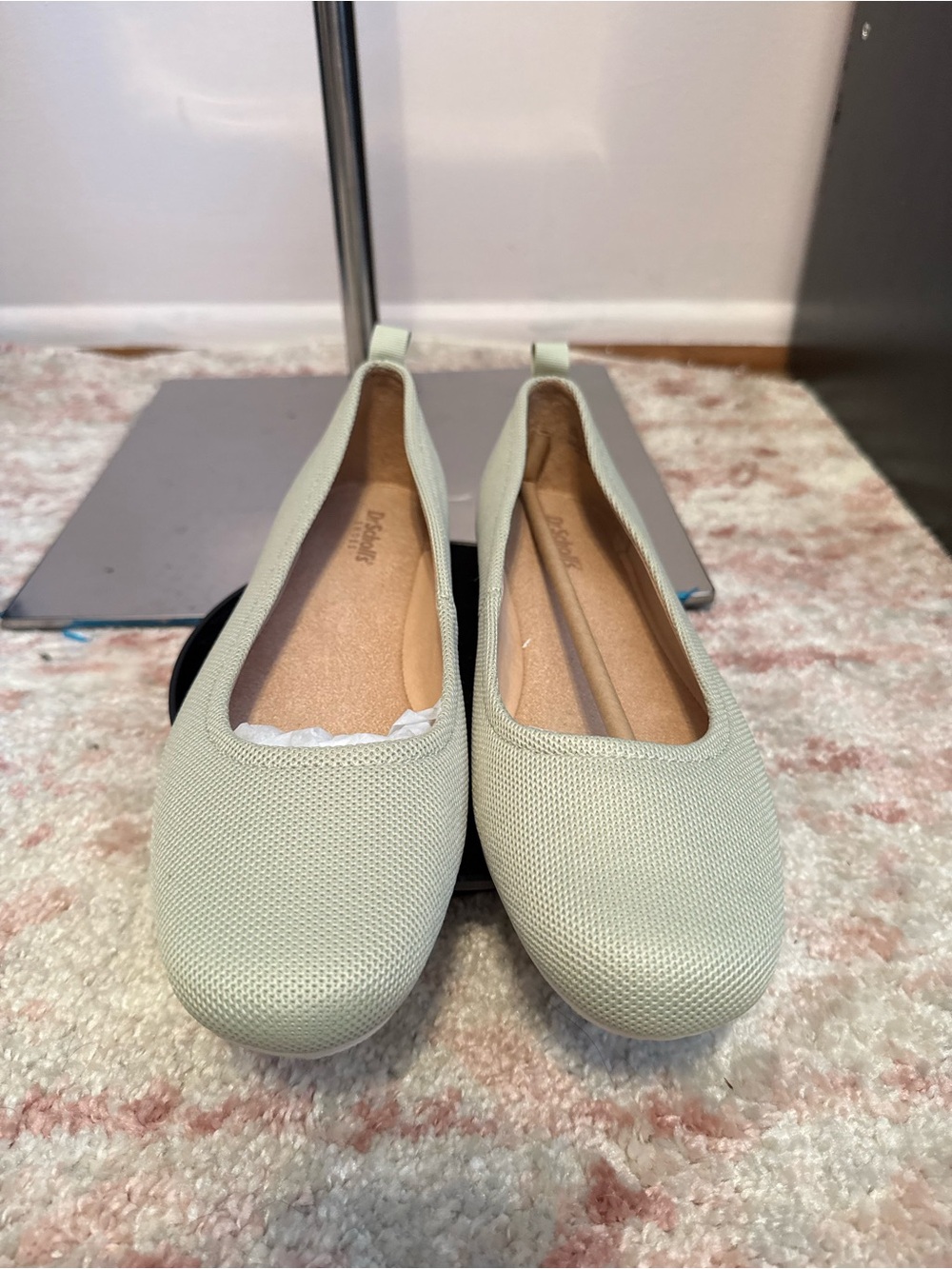 Dr. Scholl's Mint Green Slip-On Comfort Flats - Picture 3 of 6